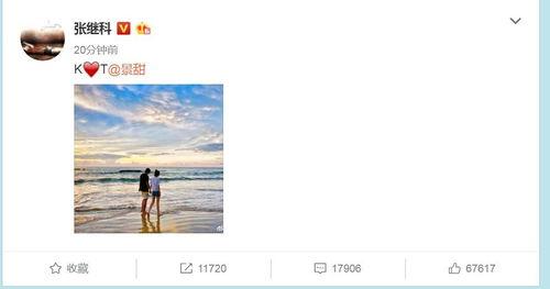 娱乐吃瓜张继科微博,揭秘娱乐圈幕后故事